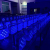 中国制造 9 * 18W 6 合 1 rgbwy+uv 电池帕灯 LED 无线帕灯可洗灯 dmx 控制