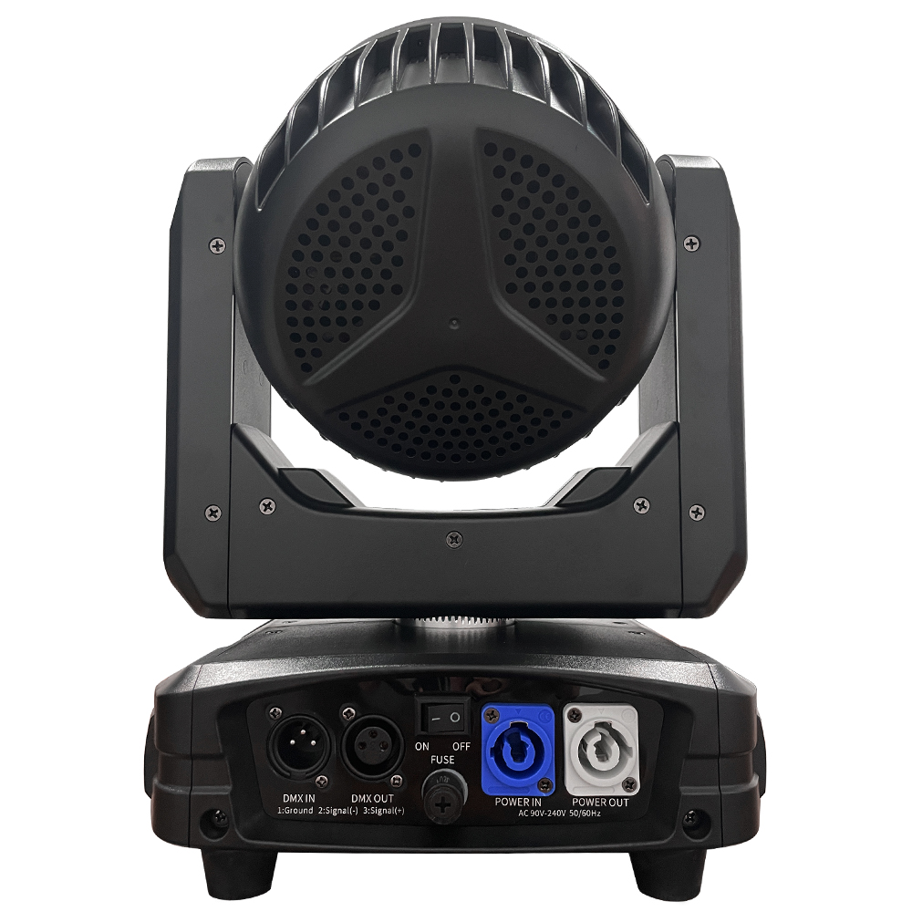 工厂供应 LED 7*40W 蜂眼变焦摇头灯带背景灯 dmx 舞台照明