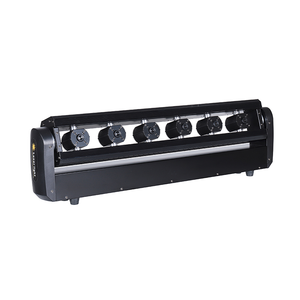 DJDISCO Laser Show 500MW Muhlovo wo tshwuka 6 Tihlo RGB Laser Beam Bar DMX Moving Head Light Night Club