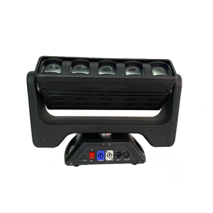 Nyu stayl 5*60W LED tri in wan ful kala layt RGB Shak ed matris layt dabul sayd bled fɔs matris layt