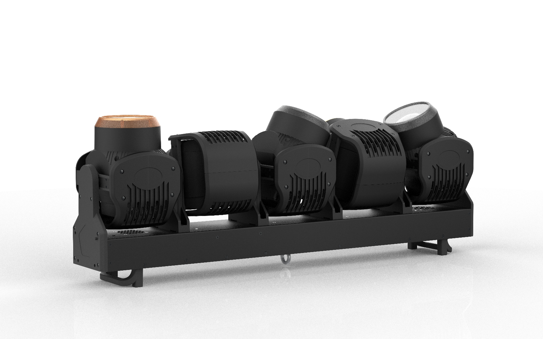 高亮度 5*120W LED RGBW 4 合 1 矩阵光束酒吧 Ktv 酒吧 Dmx 舞台灯光 