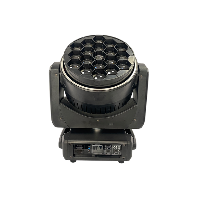 迪斯科 DJ 投影仪 19X40W RGBW K20 Led 大蜂眼变焦摇头洗灯带外环迪斯科俱乐部酒吧活动