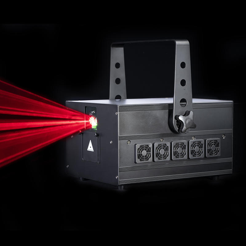 工厂供应 5W 8W 10W RGB 动画激光灯带 SD 卡 ILDA Dmx Connect DJ 灯俱乐部