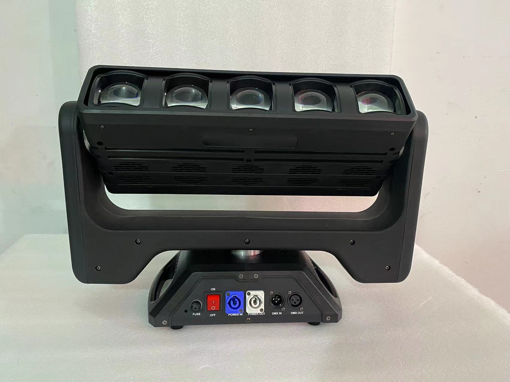 新款5*60W LED三合一全彩灯 RGB摇头矩阵灯 双面叶片聚焦矩阵灯