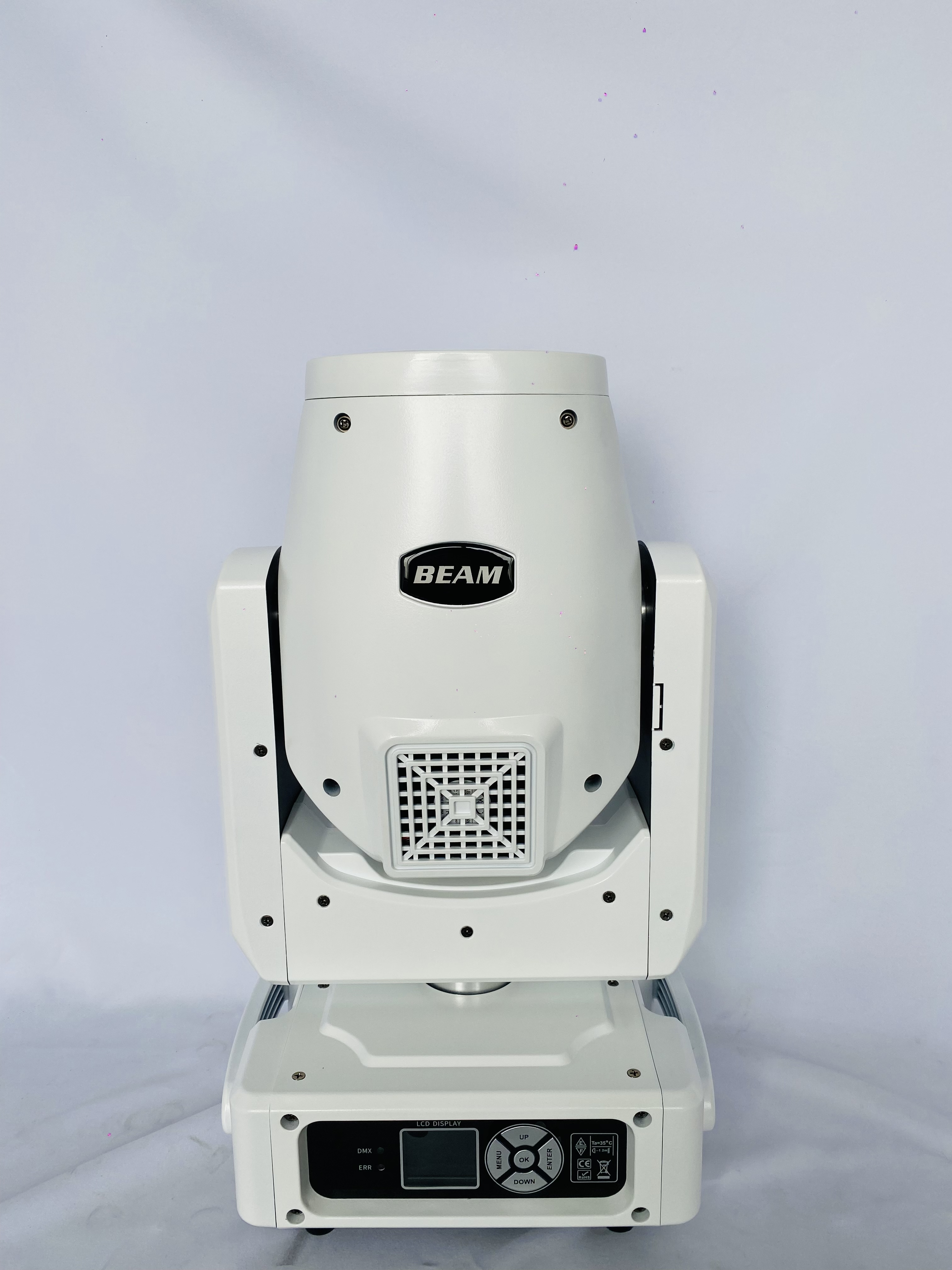 工厂供应白色光束灯 230W 295W 光束摇头灯带 RGB 光圈迷你舞台灯