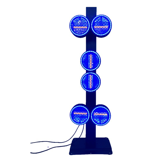 专业 Dj 设备 6*60W LED Rgbw 像素旋转复古 Dmx 舞台灯光适用于婚礼表演夜总会 