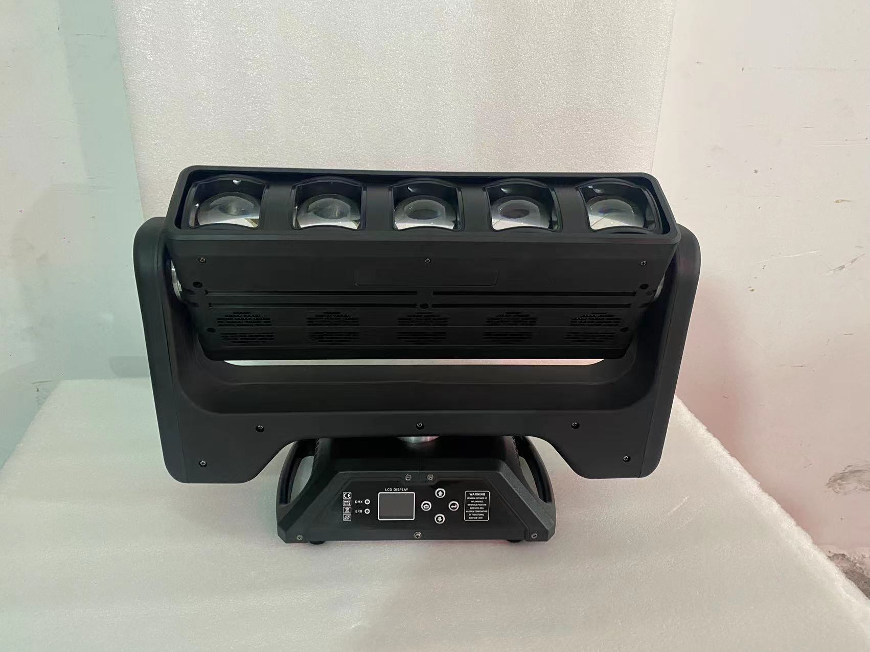 新款5*60W LED三合一全彩灯 RGB摇头矩阵灯 双面叶片聚焦矩阵灯