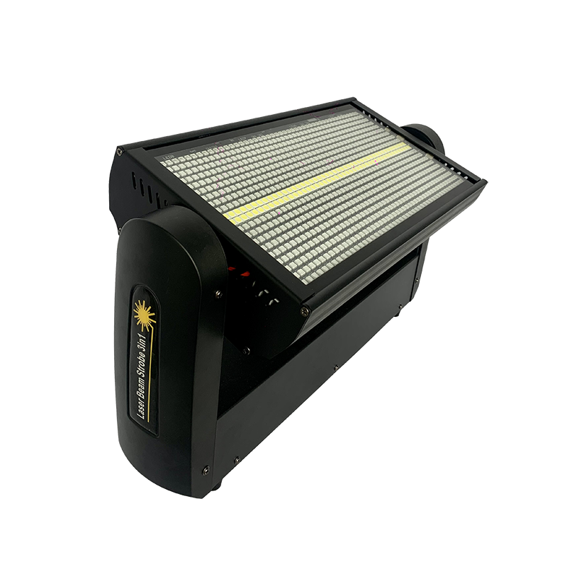 Dmx 照明 LED 摇头灯 DJ 灯 8 段 RGB 全彩闪烁派对灯活动设备