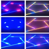 LED RGB 8 段频闪灯 480 颗x0.2W RGB LED 频闪灯 LED 洗墙灯 DJ 照明