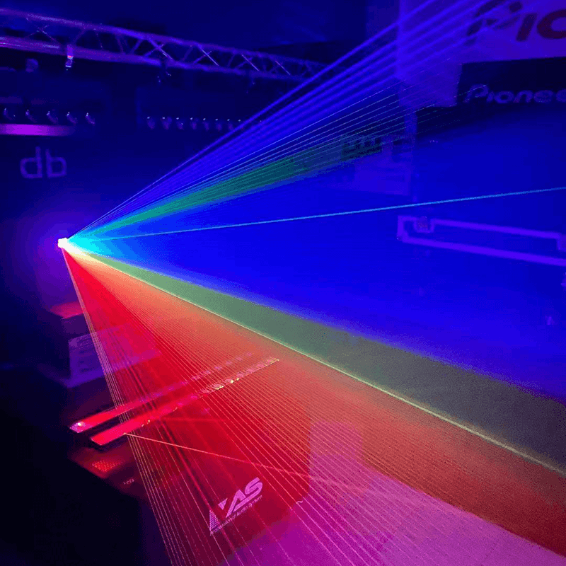 专业动画激光灯投影仪 1W 2W 3W 4W RGB Dmx 迪斯科派对舞台夜店激光光束灯
