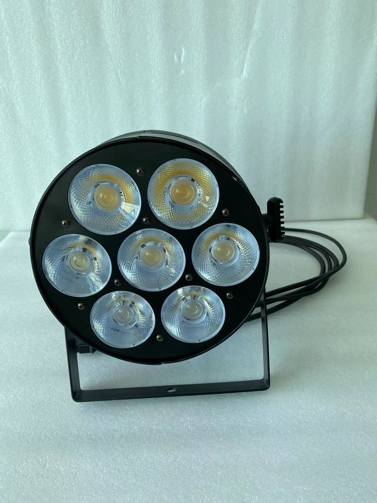 大功率 7*50W LED COB 双色暖白光泽帕灯舞台灯 led帕灯 400w