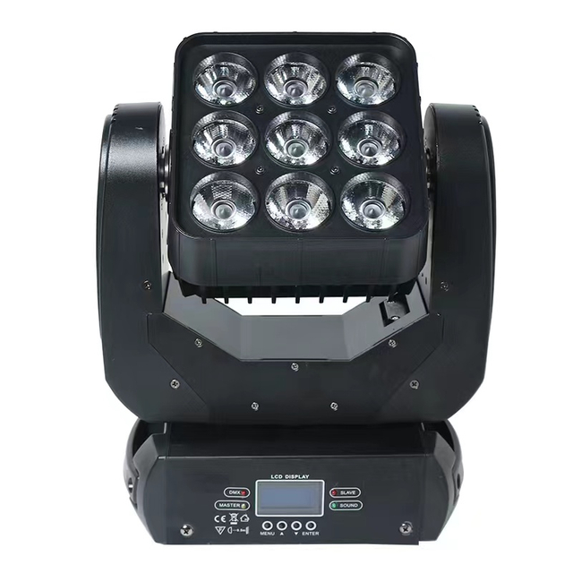 Wholesale asi yeye atsy&atilde;wo LED matrix kekeli Matrix stage kekeli 9 * 10W LED ʋuʋu ta matrix akaɖiwo