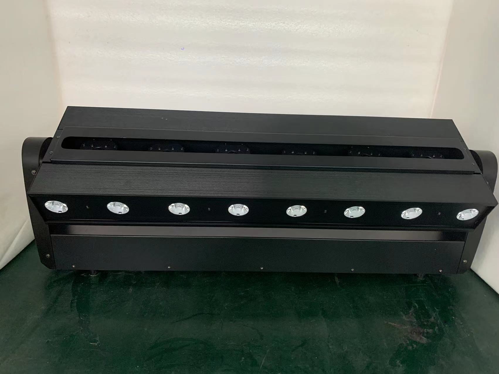 热销售6眼3 in 1 LED全颜色移动头部激光闪光灯光束DMX激光杆红色