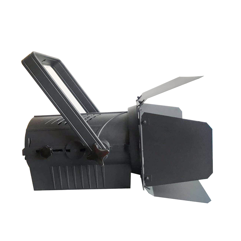 高功率 200W LED 聚光灯 COB 洗色 DMX 舞台灯暖白色螺纹菲涅尔灯带谷仓门