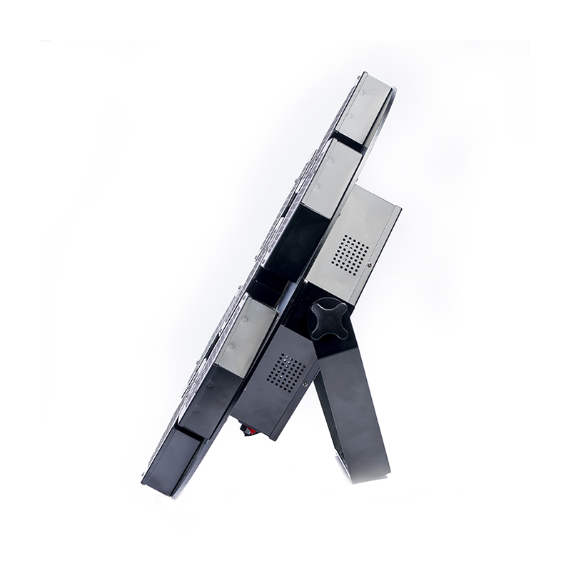 工厂批发迷你 7*60W LED 闪光灯迪斯科舞台灯音响暖白 +RGB 音频迪斯科舞台背景 