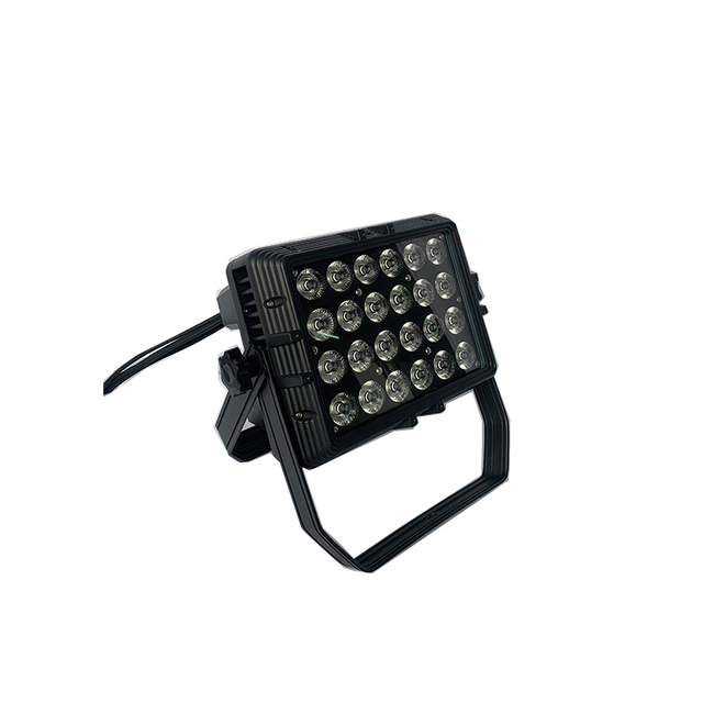 质量力求 24 * 10W LED 户外防水泛光灯舞台背景洗墙灯全彩四合一洗墙灯