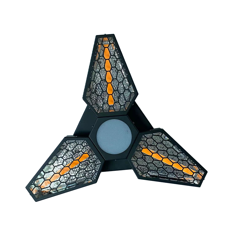 派对照明 3x60W LED RGB 像素复古灯叶 Dmx 舞台灯背组迪斯科闪光灯适合夜总会