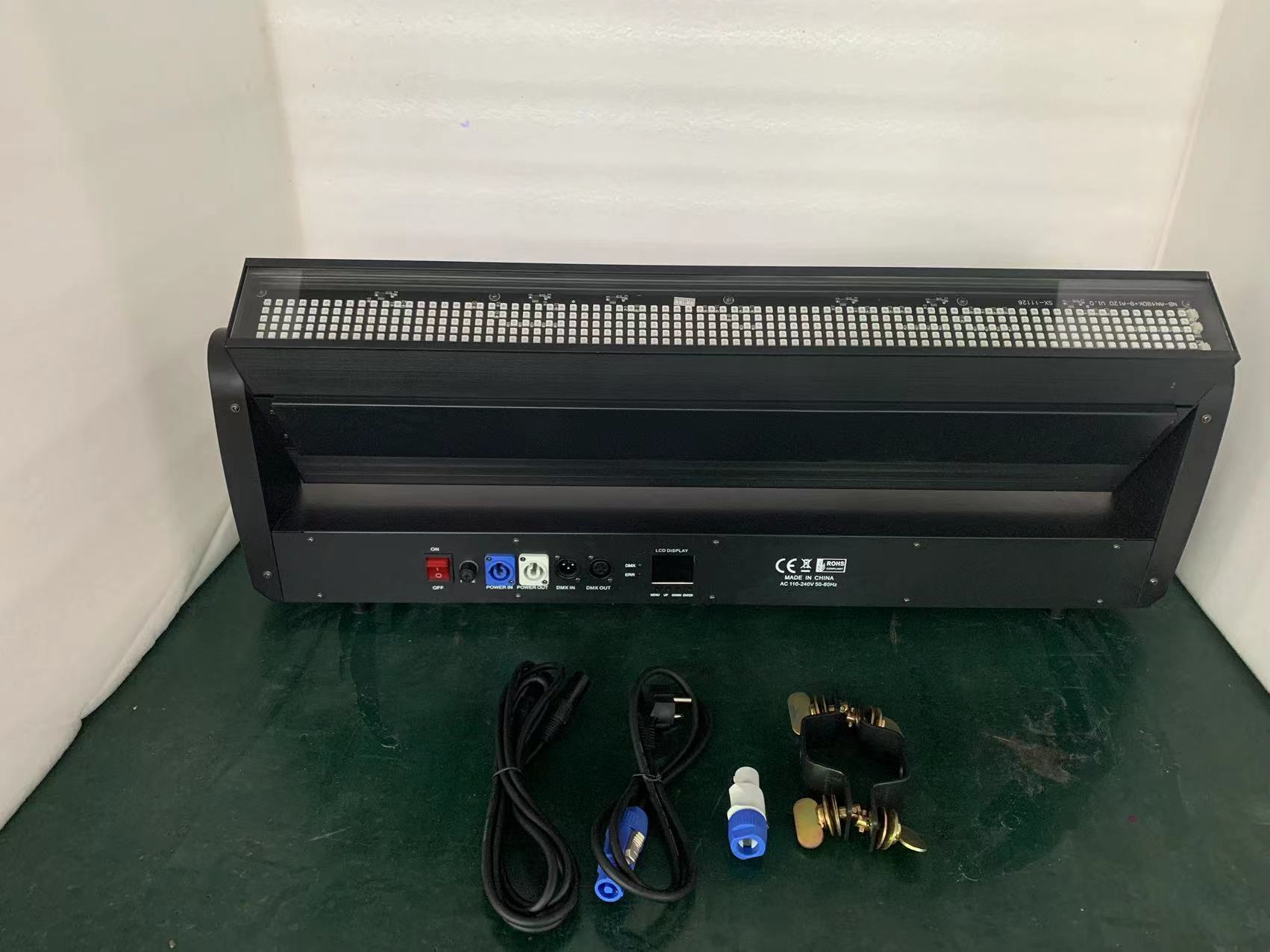 热销售6眼3 in 1 LED全颜色移动头部激光闪光灯光束DMX激光杆红色